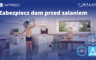 Zabezpiecz dom przed zalaniem i śpij spokojnie. System detekcji wycieku SALUS Controls 