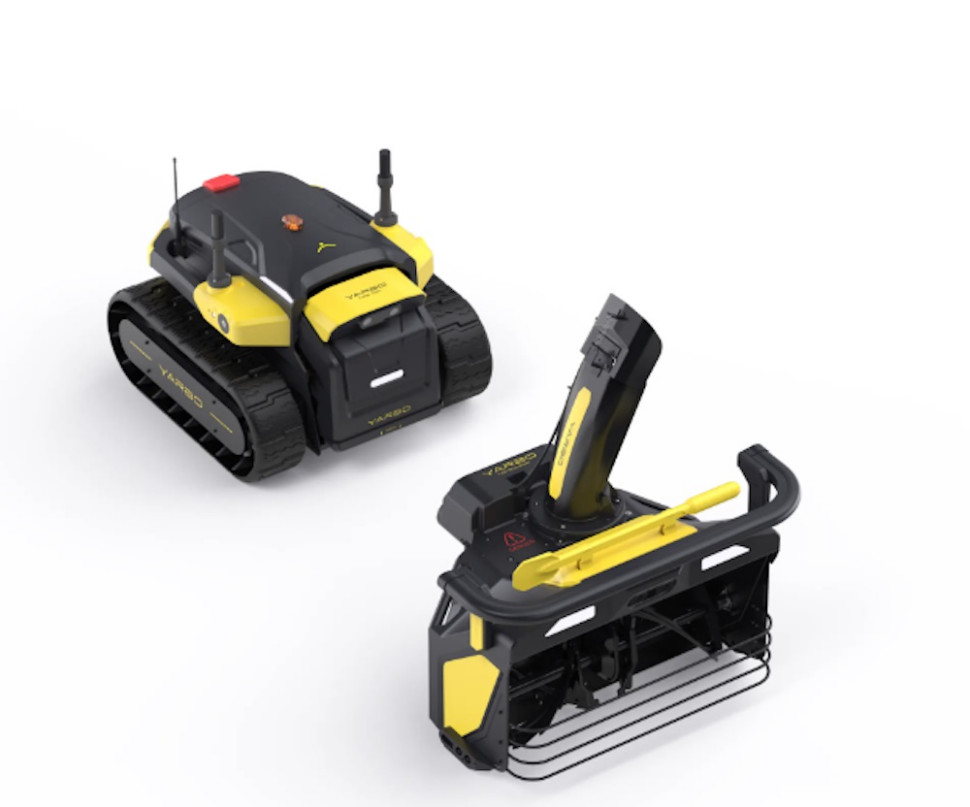 robot do odśnieżania