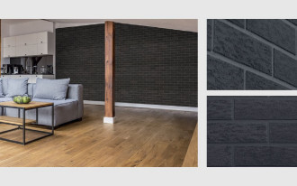 Płytki elewacyjne Elabrick w kolorze Riga: industrialny charakter wyjątkowych wnętrz