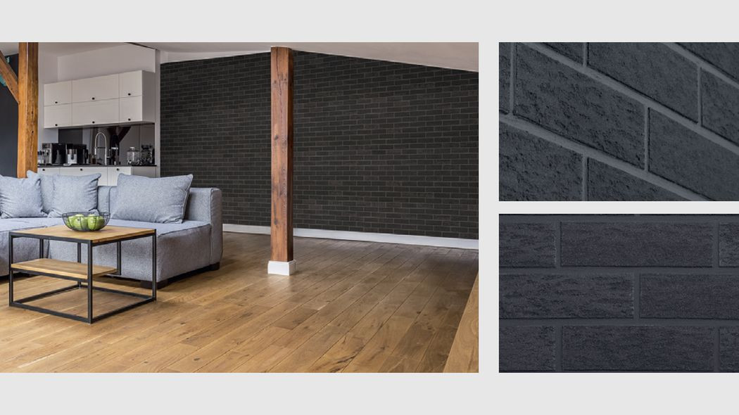 Płytki elewacyjne Elabrick w kolorze Riga: industrialny charakter wyjątkowych wnętrz