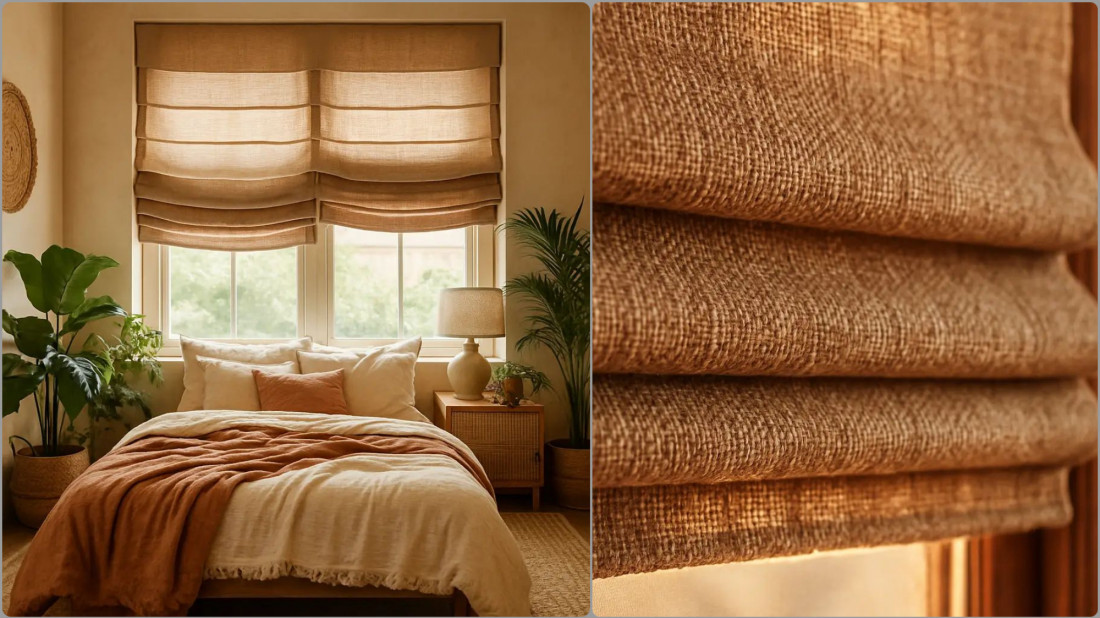 Oaza spokoju w sypialni w stylu boho. Jak światło i osłony okienne zmieniają wnętrze?