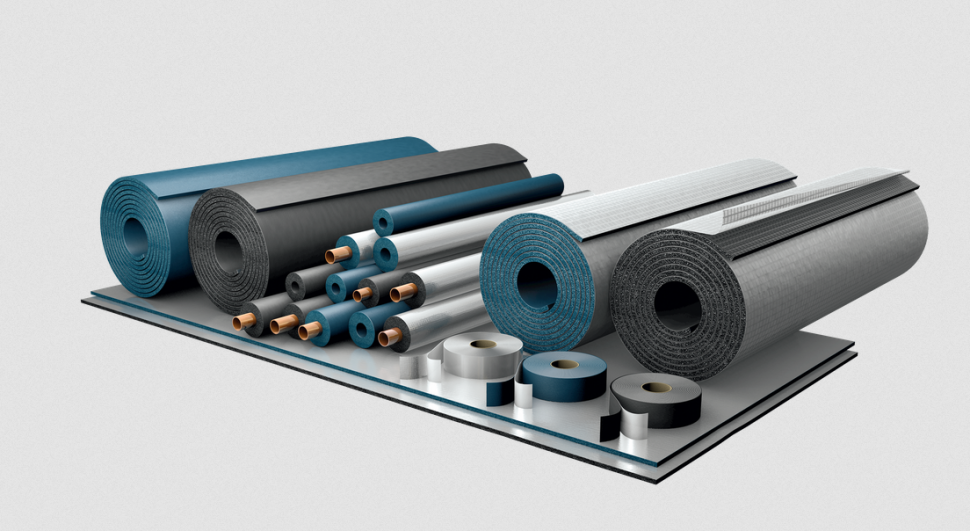 W porównaniu ze standardowym produktem elastomerowym, ognioodporny materiał izolacyjny wytwarza 10 razy mniej dymu i zapewnia większe bezpieczeństwo w przypadku pożaru