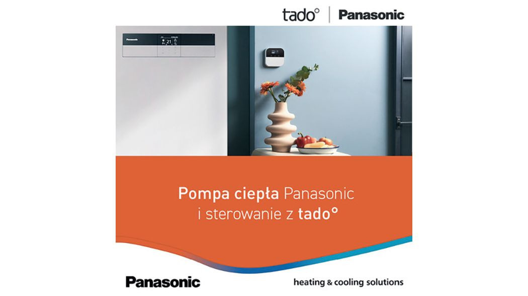 Inteligentne ogrzewanie z Panasonic Aquarea i tado°