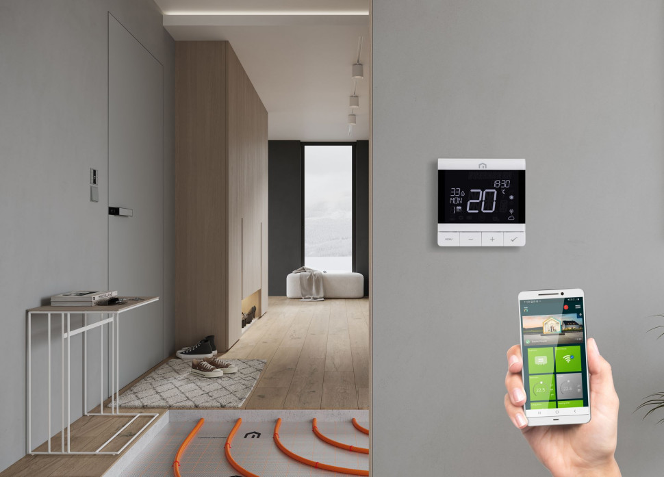 Termostaty pokojowe Unisenza Plus