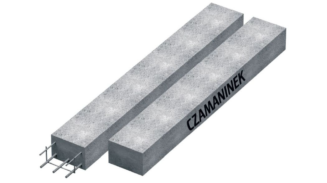 Prefabrykowane nadproża z keramzytu