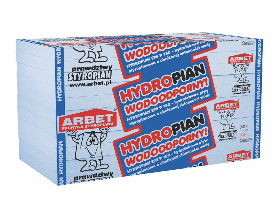 Styropian Arbet HYDROPIAN EPS P 150