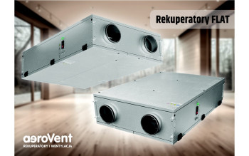 Uniwersalność rekuperatorów Flat - rekuperacja do małego domu i większej firmy 