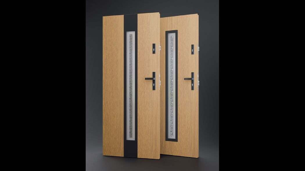 Nowa przeszklenie w drzwiach - uniwersalna perfekcja