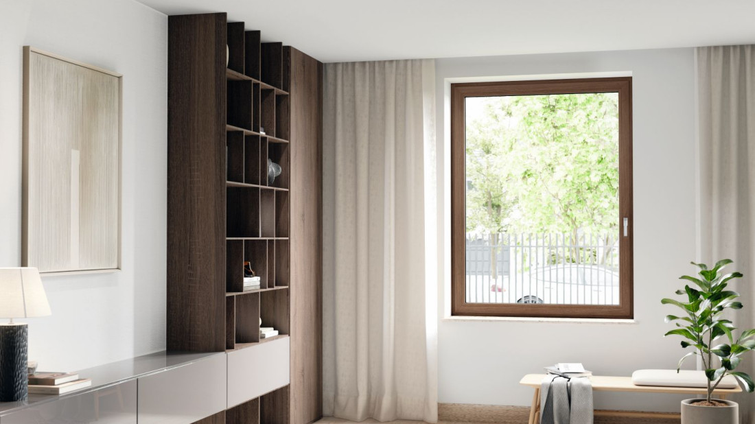 Schüco FocusIng MD: okna PVC z uszczelką środkową i świetnym Uw