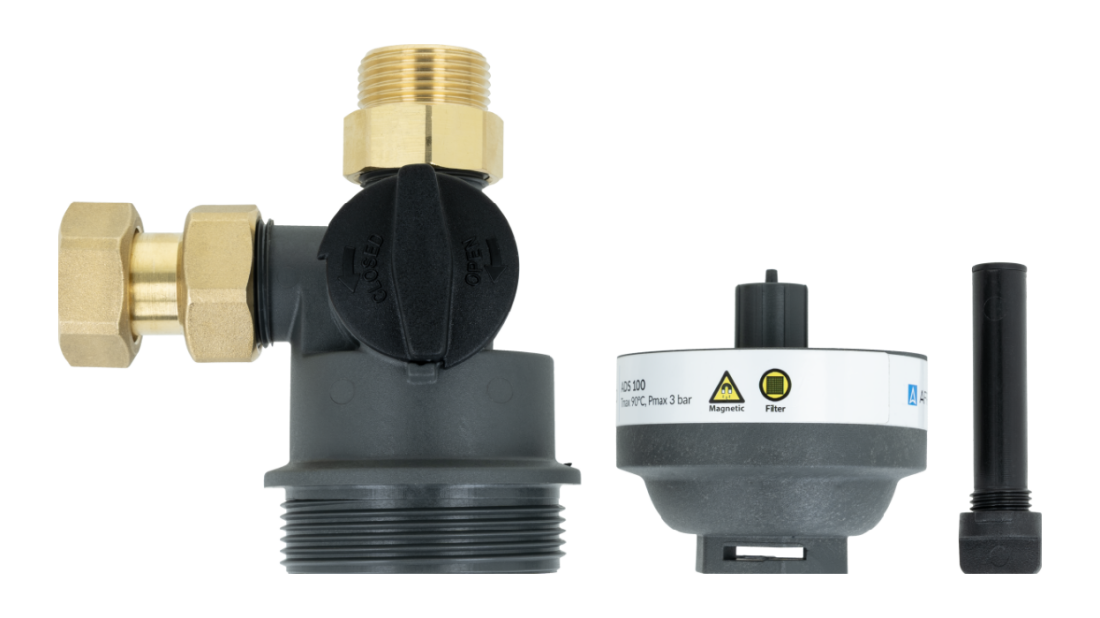 Kompaktowy magnetyczny separator zanieczyszczeń ADS 100 - mały element, który ratuje instalację