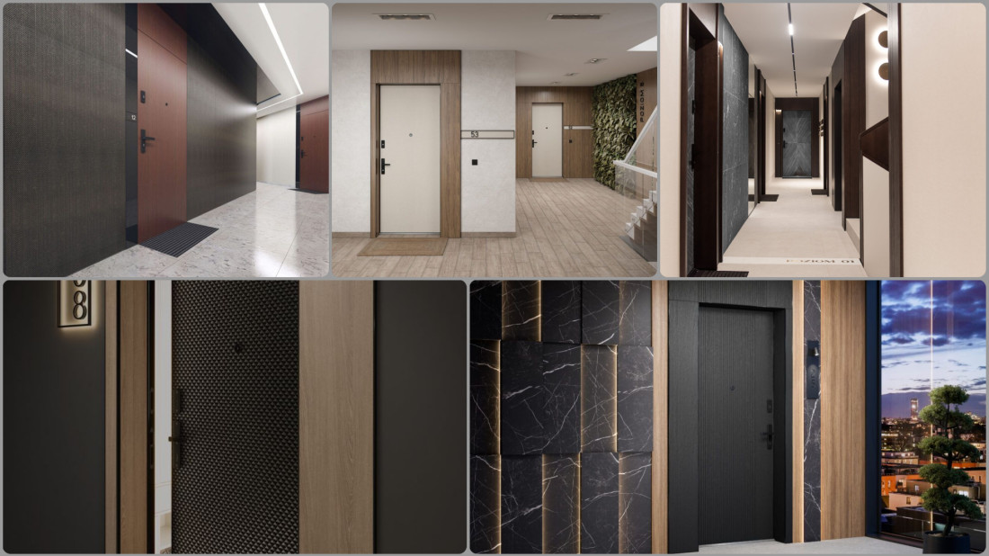 Najmodniejsze kolory drzwi wejściowych do mieszkania w 2025 roku. Te trendy wybierają deweloperzy