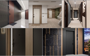 Najmodniejsze kolory drzwi wejściowych do mieszkania w 2025 roku. Te trendy wybierają deweloperzy