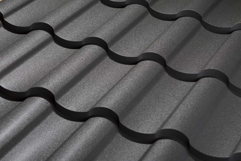 blachodachówka wygląda jak dachówka