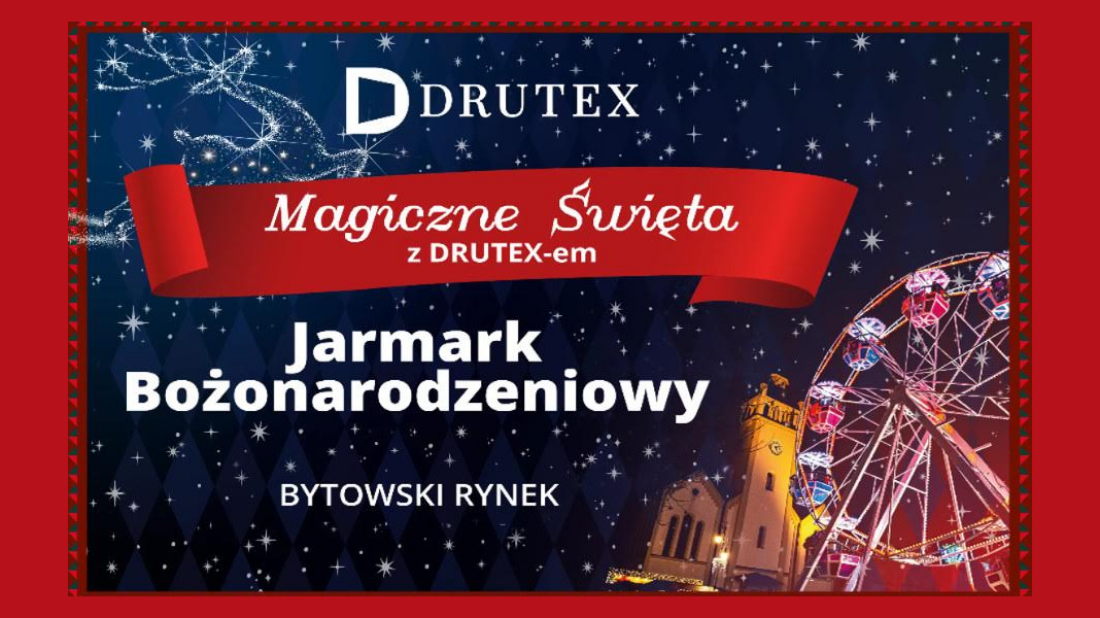 Bytowski rynek jak z bajki - Magiczne Święta z Drutexem!