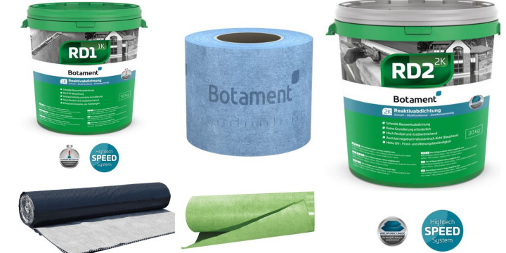 Botament - hydroizolacja podwaliny w domu szkieletowym