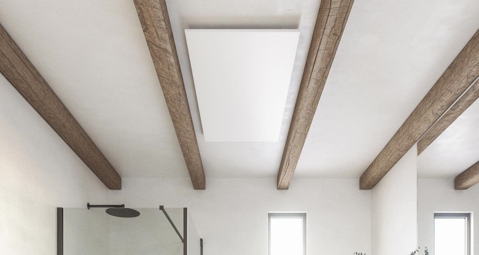 Panele na podczerwień na suficie