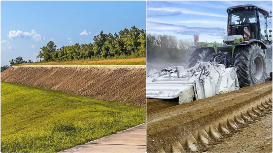 Stabilizacja gruntu wapnem w hydrotechnice - korzyści i wyniki projektu DigueELITE