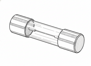 Bezpiecznik aparatowy, widok ogólny.
