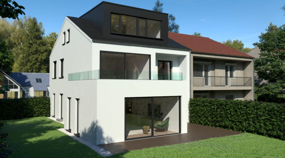 Stolarka Schüco z PVC-U łączy zrównoważone technologie z efektownym designem i swobodą projektową. Fot. Schüco