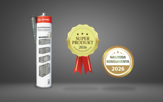 Klej uszczelniacz JONIEC® z wyróżnieniami: "Nagroda Konsumenta 2026" i "Super Produkt 2026"!