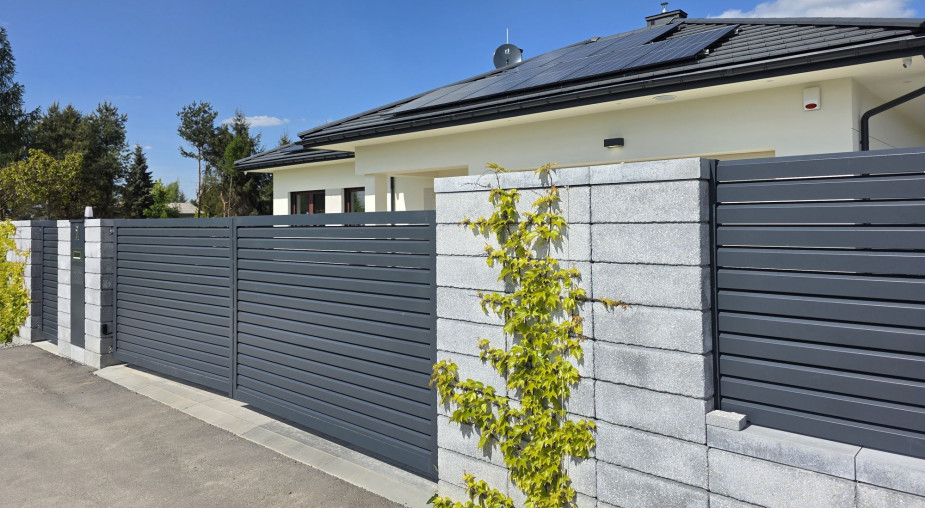 Betonowa harmonia z bloczkami Lineage