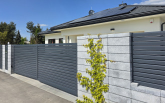 Betonowa harmonia z bloczkami Lineage