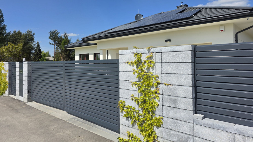 Betonowa harmonia z bloczkami Lineage