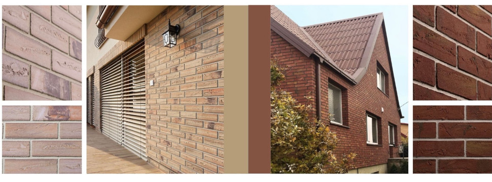 Płytki Elabrick, kolor: CORSICA oraz GENEVE