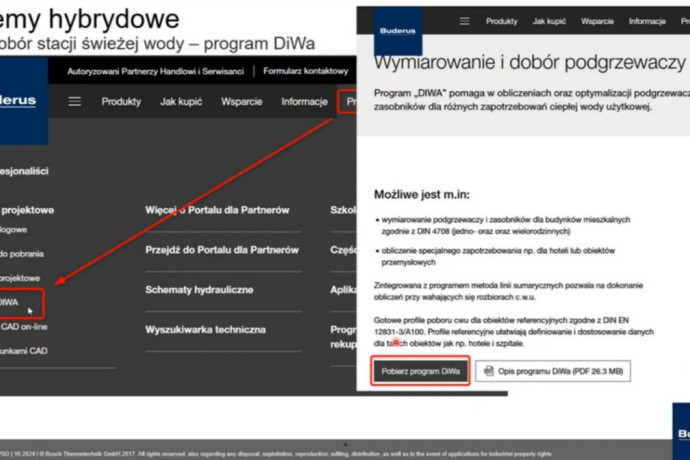 Układy hybrydowe z pompą ciepła i kotłem gazowym w układach CWU| Webinar Buderus