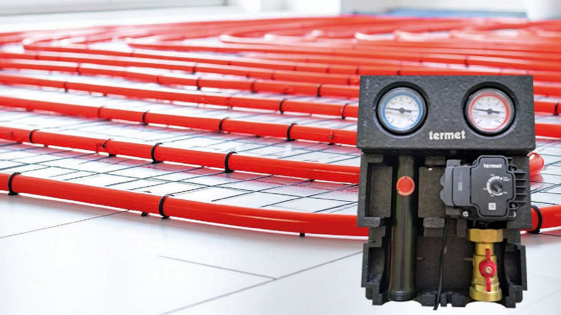 Grupy pompowe Termet DK, TK i MK -  szybki montaż i pewna praca instalacji