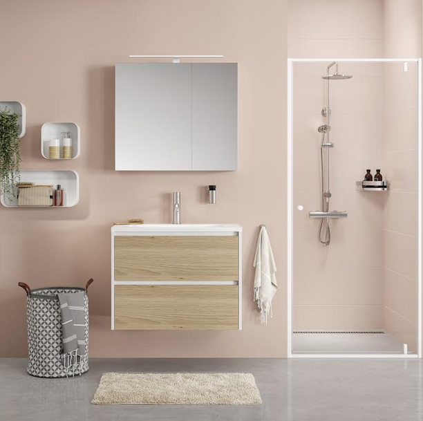 Akcesoria Brix (Biały Mat) - zapewnia minimalistyczny porządek i niezbędną funkcjonalność