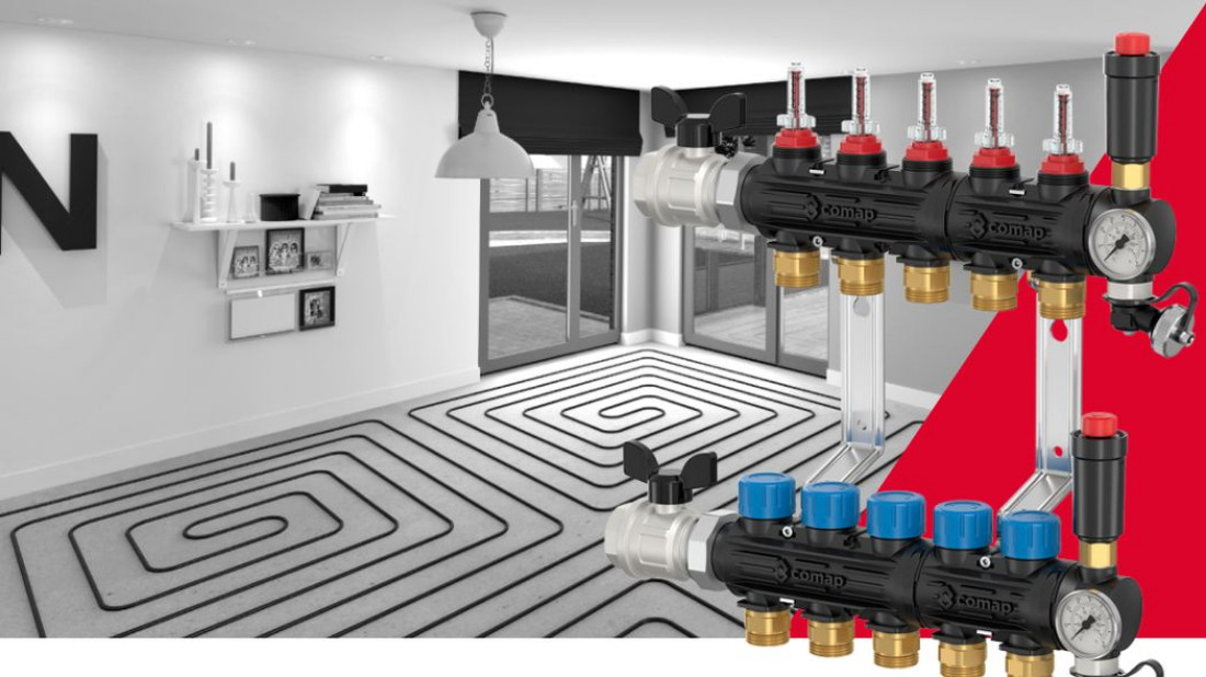 Jak dobrać rozdzielacz modułowy do liczby obiegów w ogrzewaniu podłogowym?