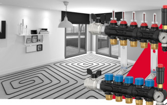 Jak dobrać rozdzielacz modułowy do liczby obiegów w ogrzewaniu podłogowym?