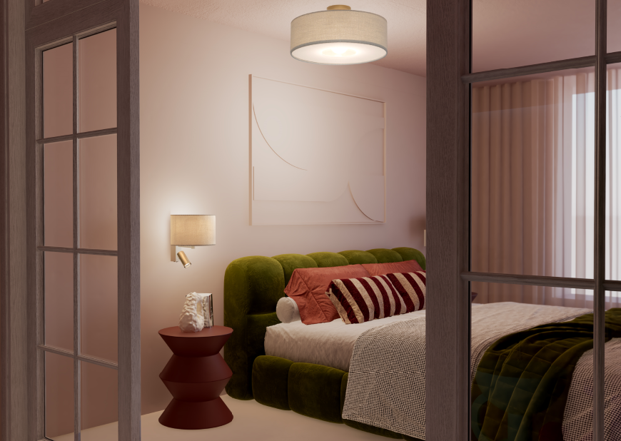 Lampa wisząca i plafon SANTANA