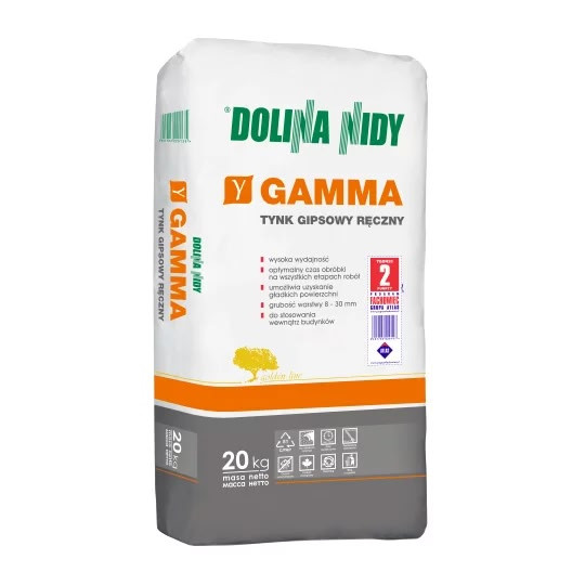 Tynk Gipsowy Ręczny GAMMA Dolina Nidy