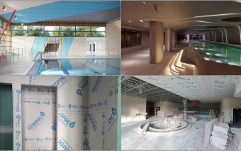 Nowoczesna sucha zabudowa do łazienek i pomieszczeń mokrych – Glasroc X Ocean i GypSerra Hydroprofil C3/C5