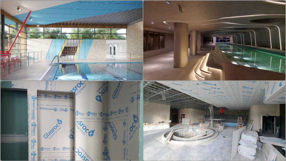 Nowoczesna sucha zabudowa do łazienek i pomieszczeń mokrych – Glasroc X Ocean i GypSerra Hydroprofil C3/C5