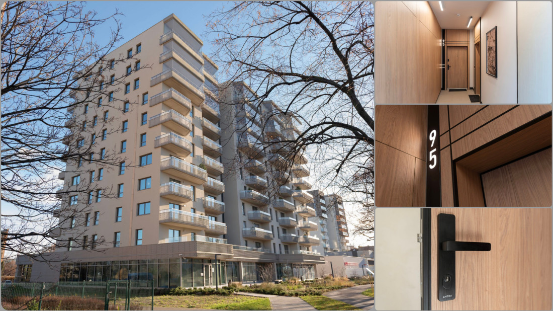 Inwestycja SEAHall w Gdańsku – nowy standard estetyki i komfortu z drzwiami ENTRA GRADARA U69 EI30