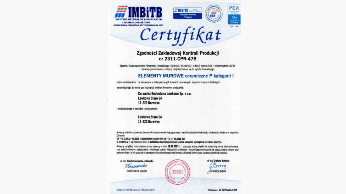 Z gliny do certyfikatu - fenomen Ceramiki Lewkowo