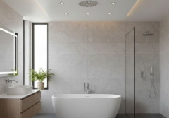 Sufit podwieszany w łazience - więcej światła bez utraty przestrzeni