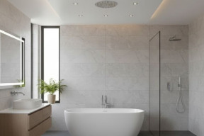 Sufit podwieszany w łazience - więcej światła bez utraty przestrzeni