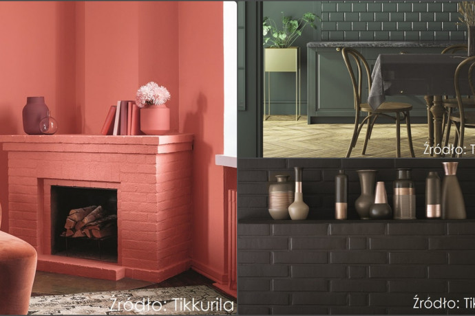 Malowanie cegły dekoracyjnej krok po kroku. Szybka metamorfoza wnętrza