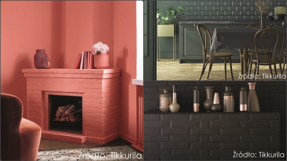 Malowanie cegły dekoracyjnej krok po kroku. Szybka metamorfoza wnętrza