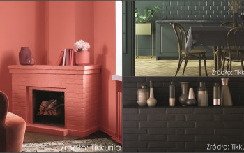 Malowanie cegły dekoracyjnej krok po kroku. Szybka metamorfoza wnętrza