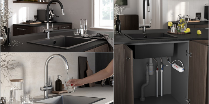 Bateria zlewozmywakowa FILTRATA od FERRO - idealna do wody filtrowanej