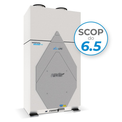 Wysokie SCOP urządzenia to najwyższa energooszczędność.