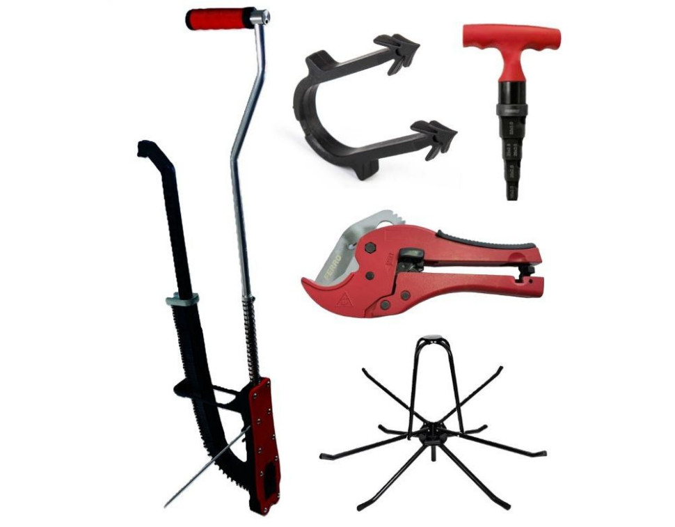 Narzędzia do montażu ogrzewania podłogowego