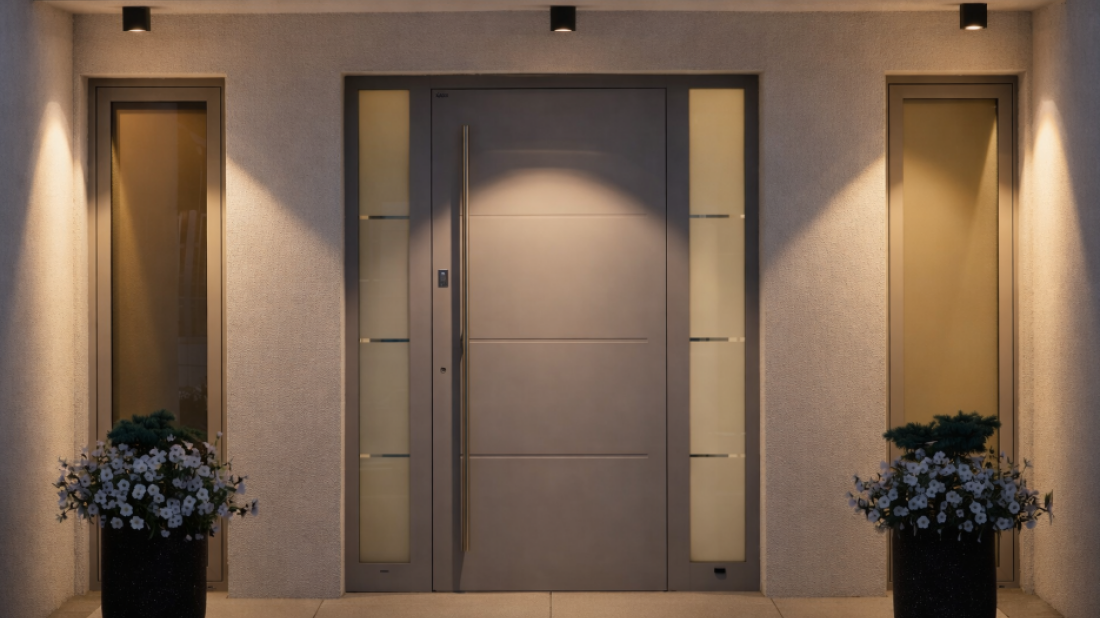 Światło od progu - jak przeszklenia zmieniają wejście do domu?