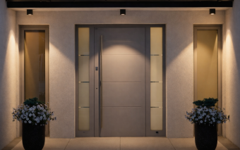 Światło od progu - jak przeszklenia zmieniają wejście do domu?