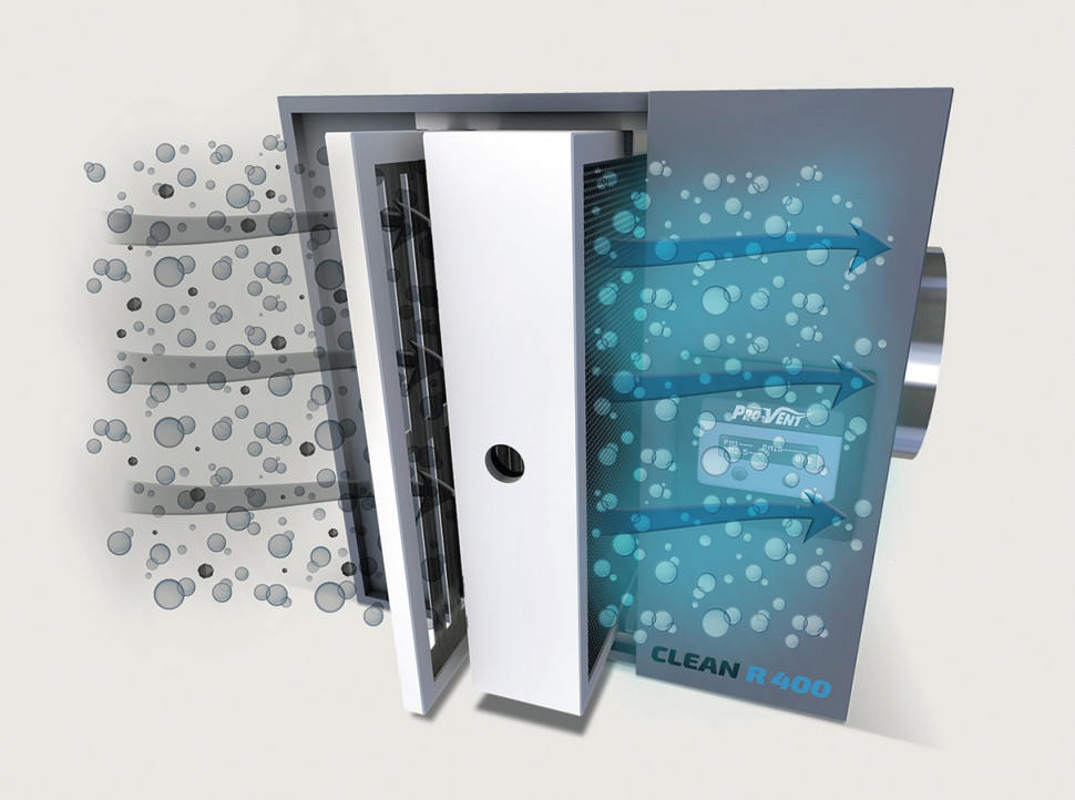 filtr oczyszcza i jonizuje powietrze w domu